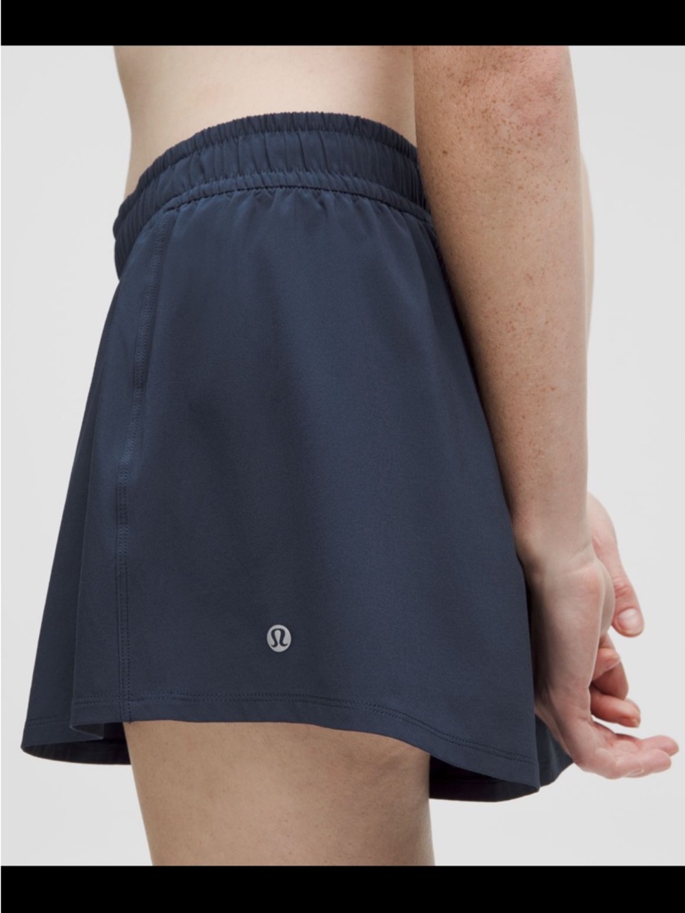 lululemon athletica navy blue athletic shorts- XXS